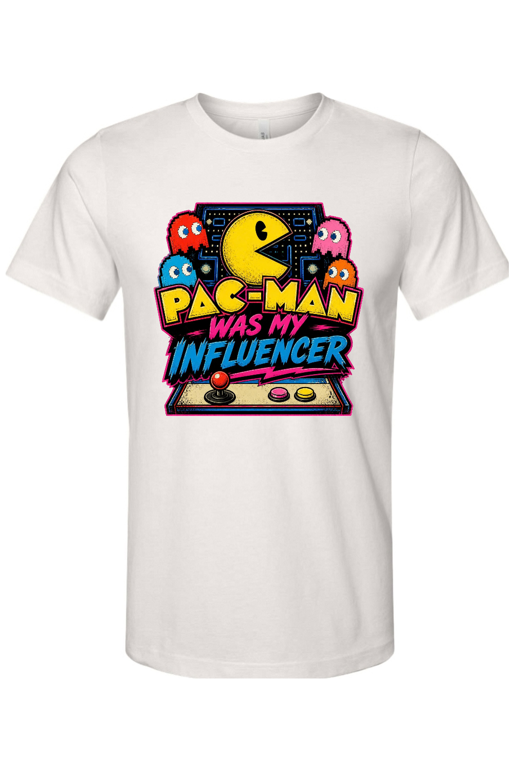Pac-Man Was My Influencer Gen X Edition Tee