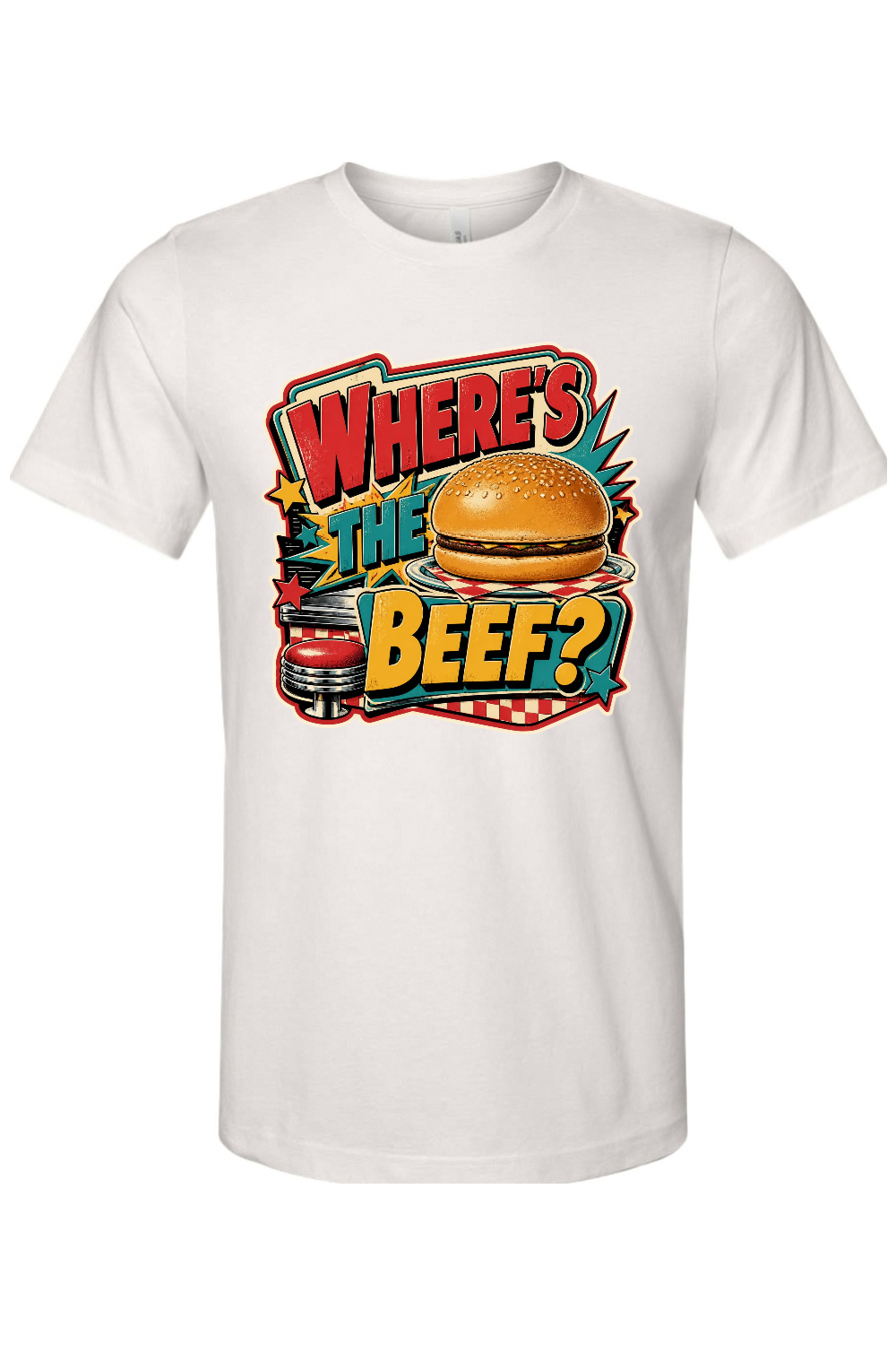 WHERE’S THE BEEF Gen X Edition Tee