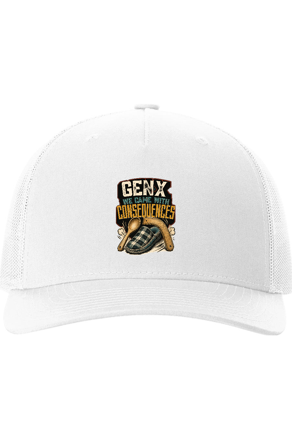 Richardson Trucker Cap: GEN X We Came With Consequences