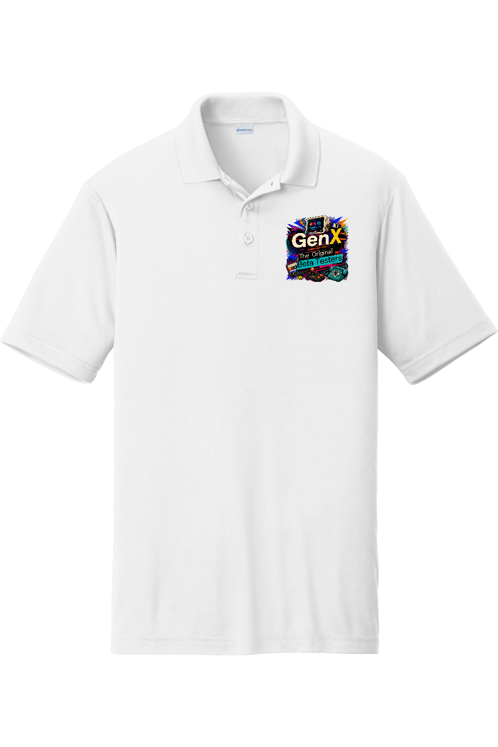 Competitor Polo: Gen X The Original Beta Testers