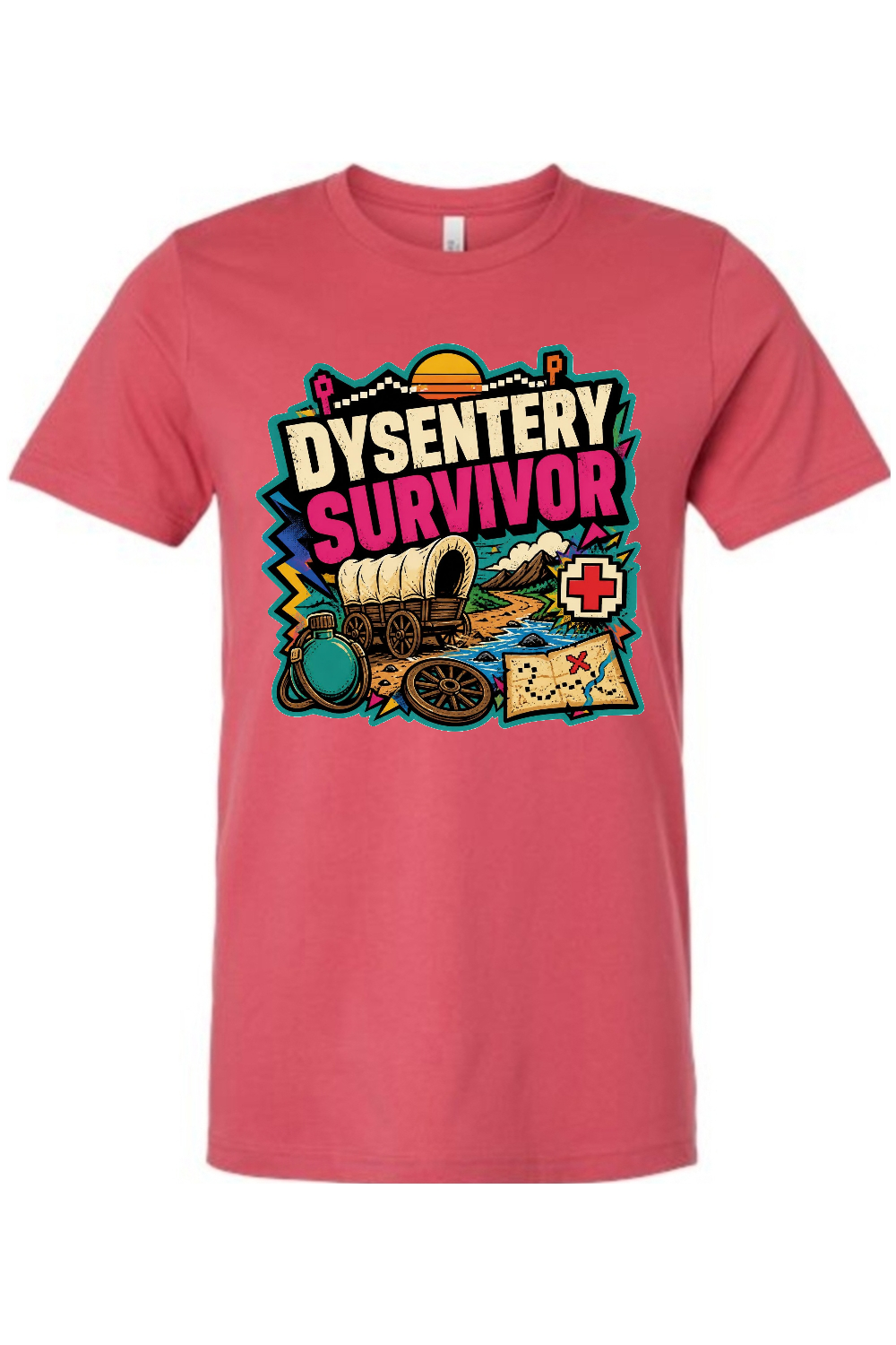 DYSENTERY SURVIVOR Gen X Edition Tee