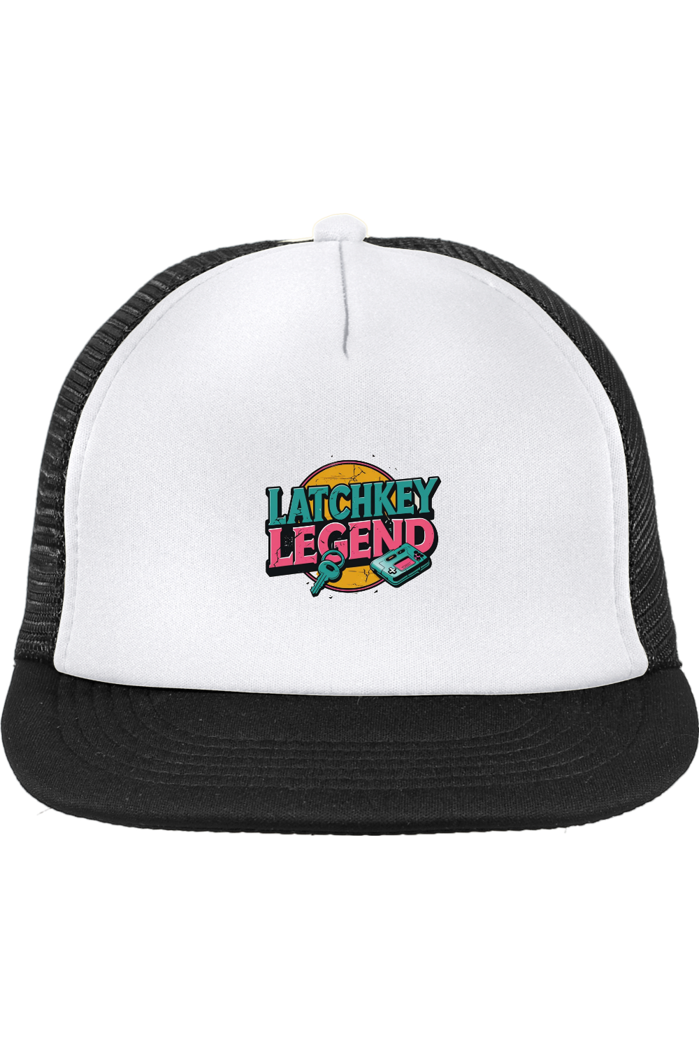 Trucker Style Snapback Cap with Latchkey Legend