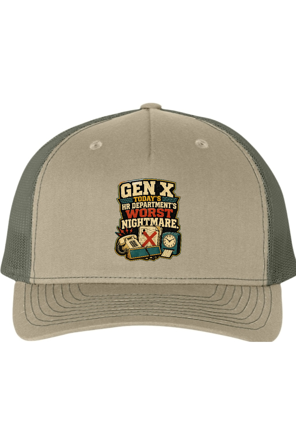 Richardson Trucker Cap: GEN X Today's HR Department's Worst Nightmare