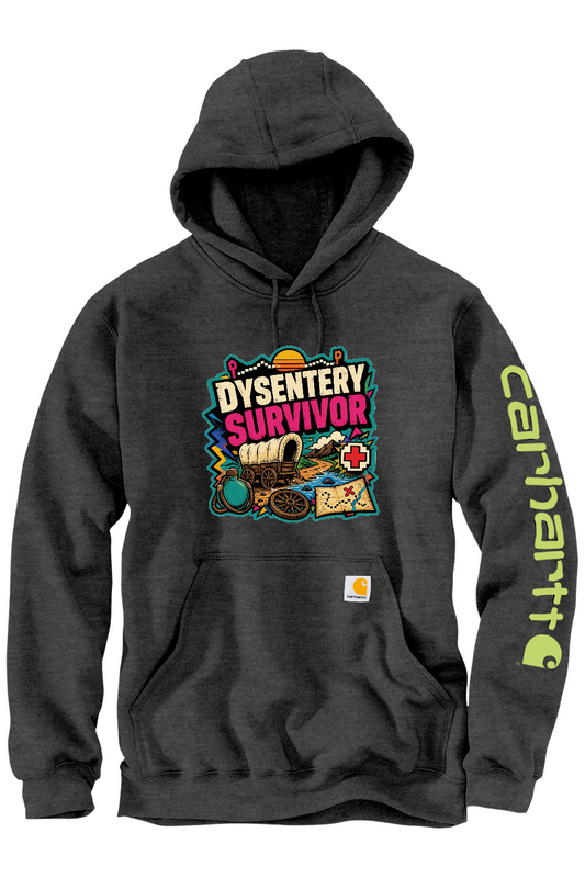 Carhartt Midweight Hooded Sweatshirt: Dysentery Survivor