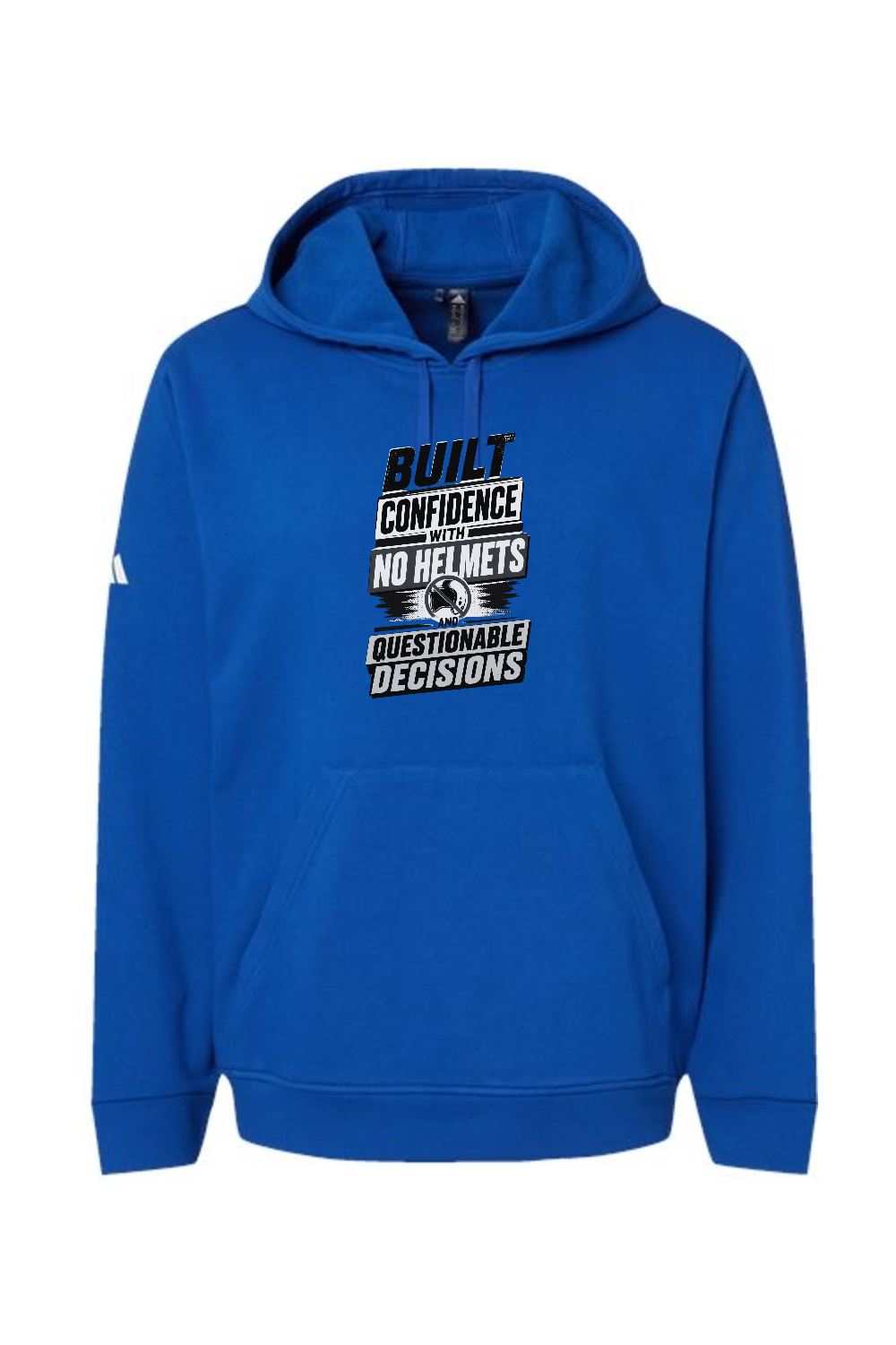 Adidas Fleece Hooded Sweatshirt: Built Confidence With No Helmets And Questionable Decisions