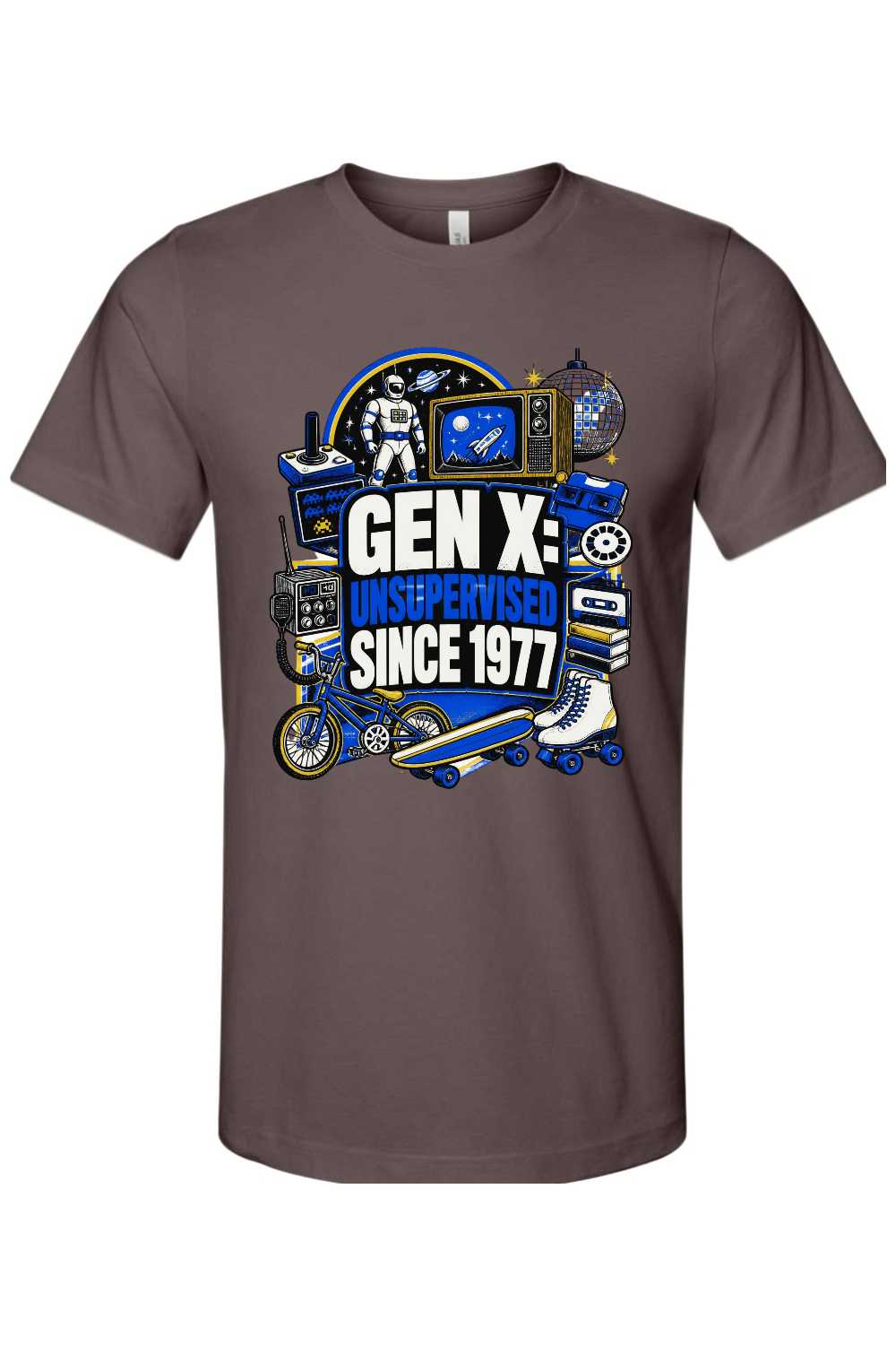 GEN X UNSUPERVISED SINCE 1977 Gen X Edition Tee