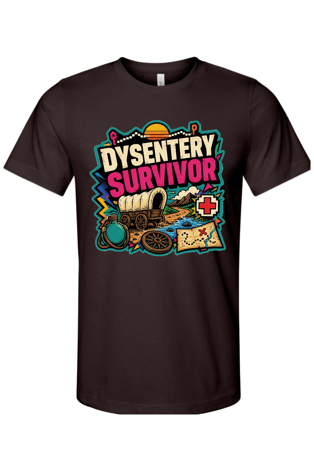 DYSENTERY SURVIVOR Gen X Edition Tee
