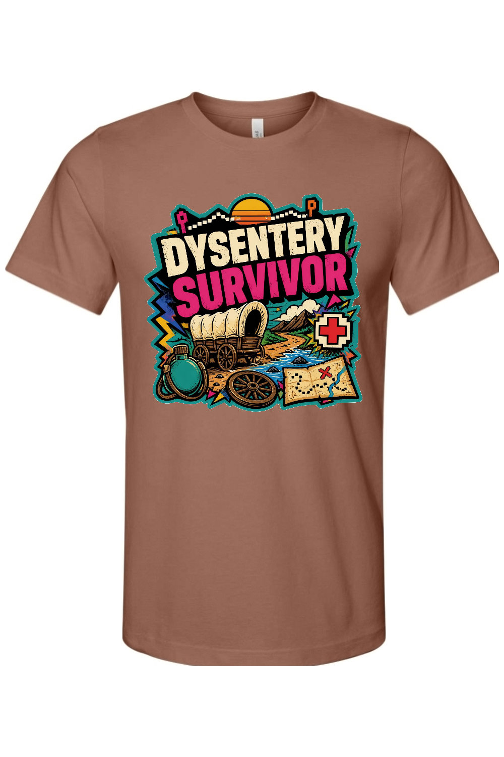 DYSENTERY SURVIVOR Gen X Edition Tee
