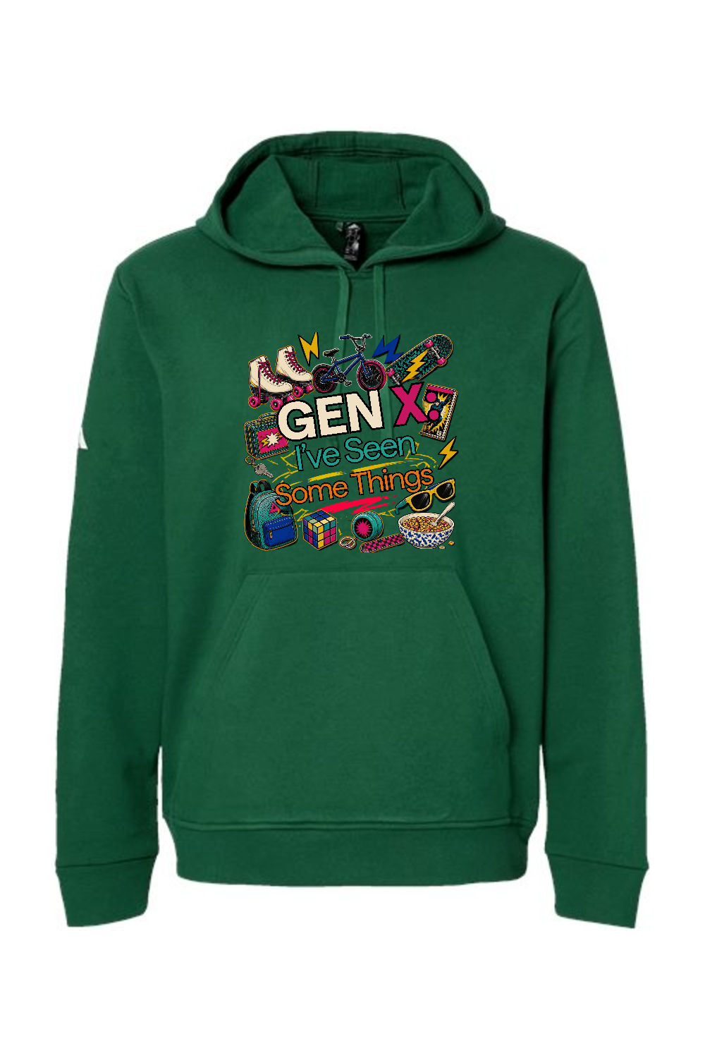 Adidas Fleece Hooded Sweatshirt: I've Seen Some Things