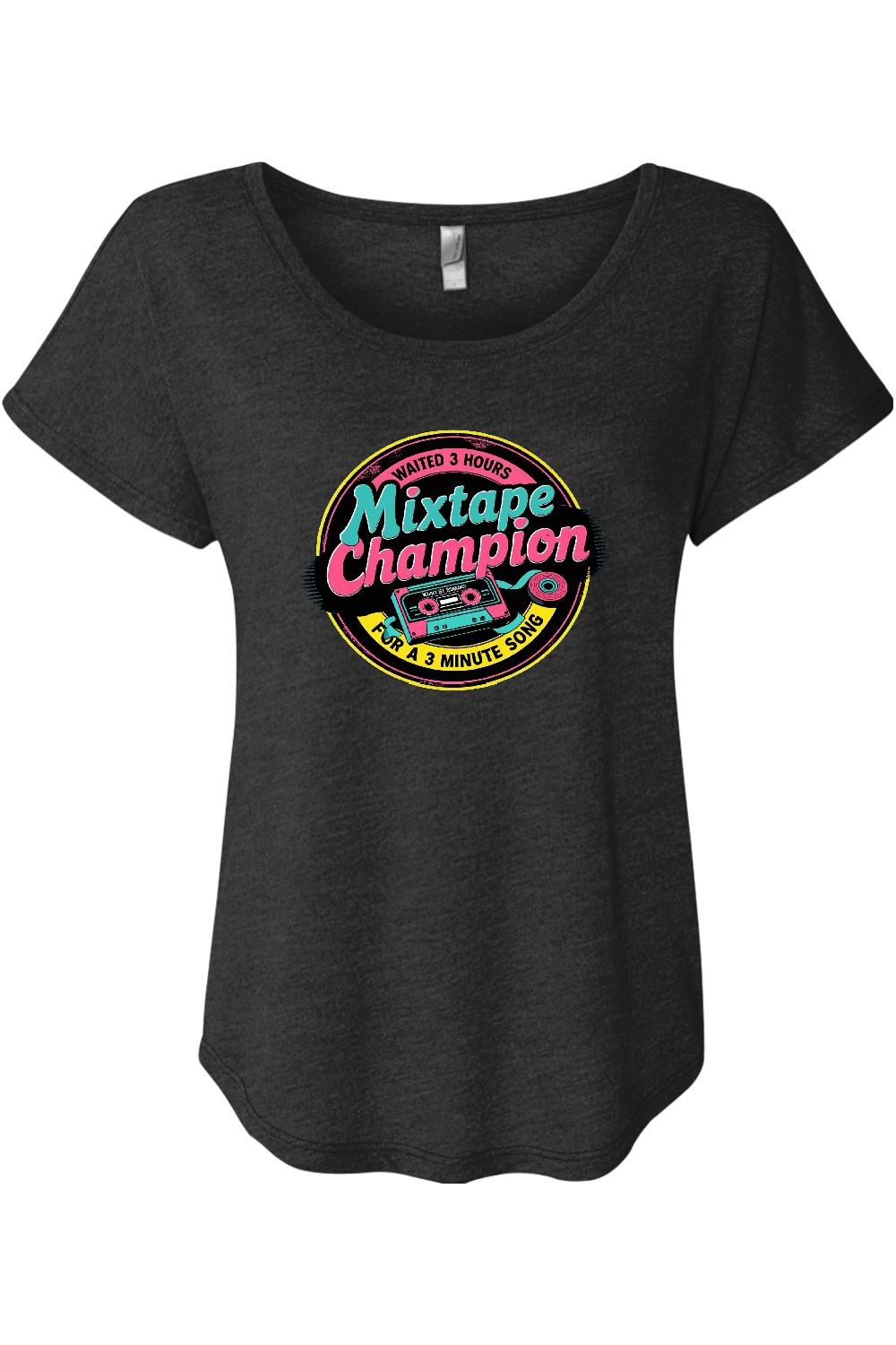 MixTape Champion Women's Triblend Dolman Tee