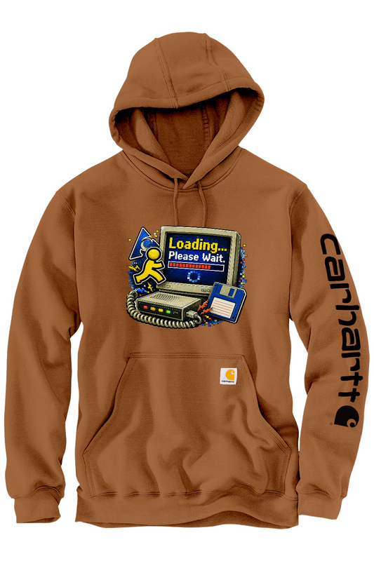Carhartt Midweight Hooded Sweatshirt: Loading... Please Wait.