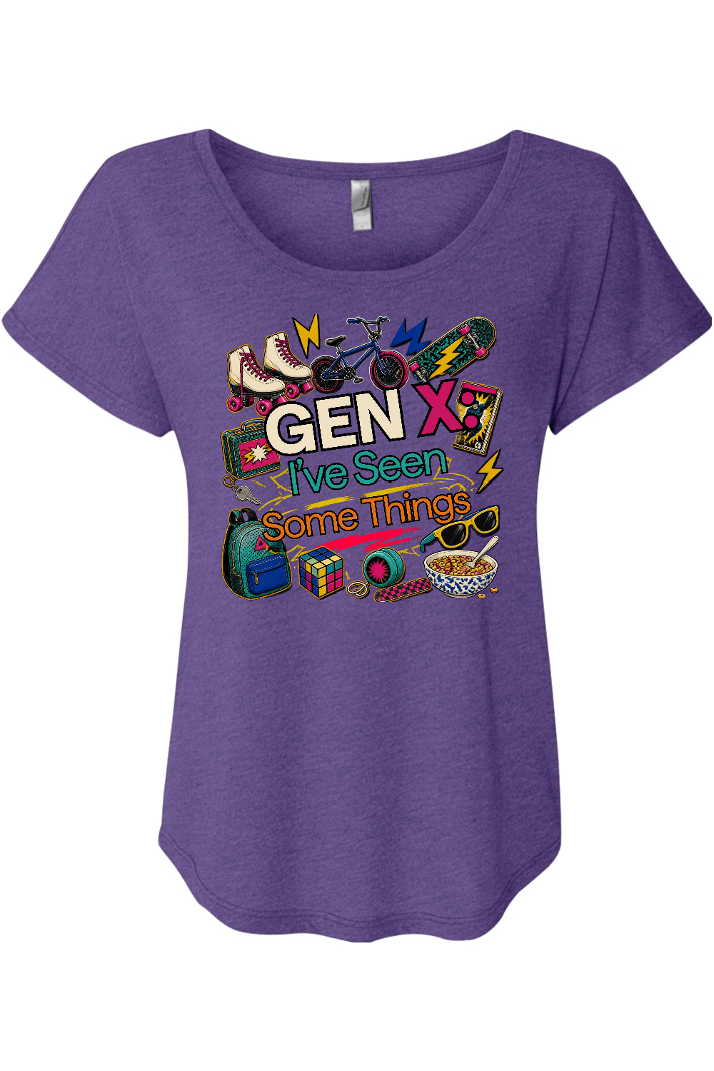 I've Seen Some Things Women's Triblend Dolman Tee