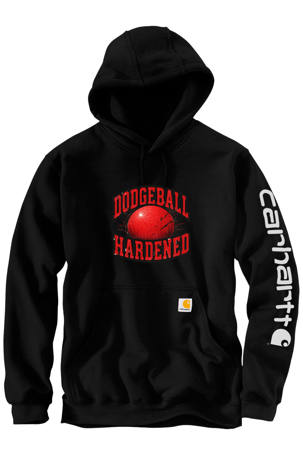 Carhartt Midweight Hooded Sweatshirt: Dodgeball Hardened