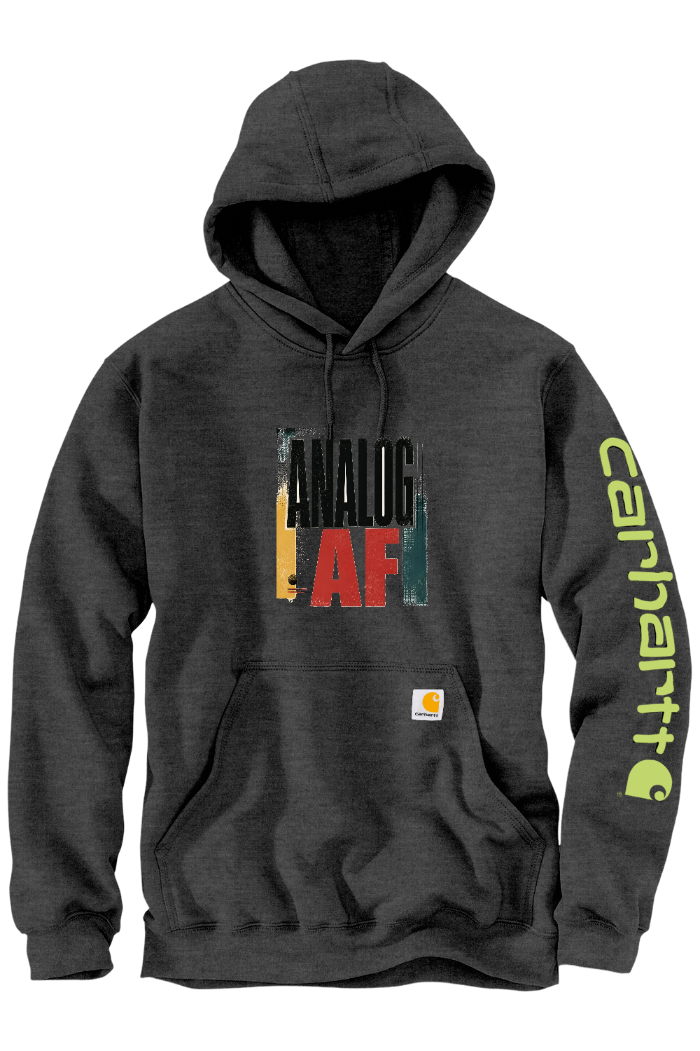 Carhartt Midweight Hooded Sweatshirt: Analog AF