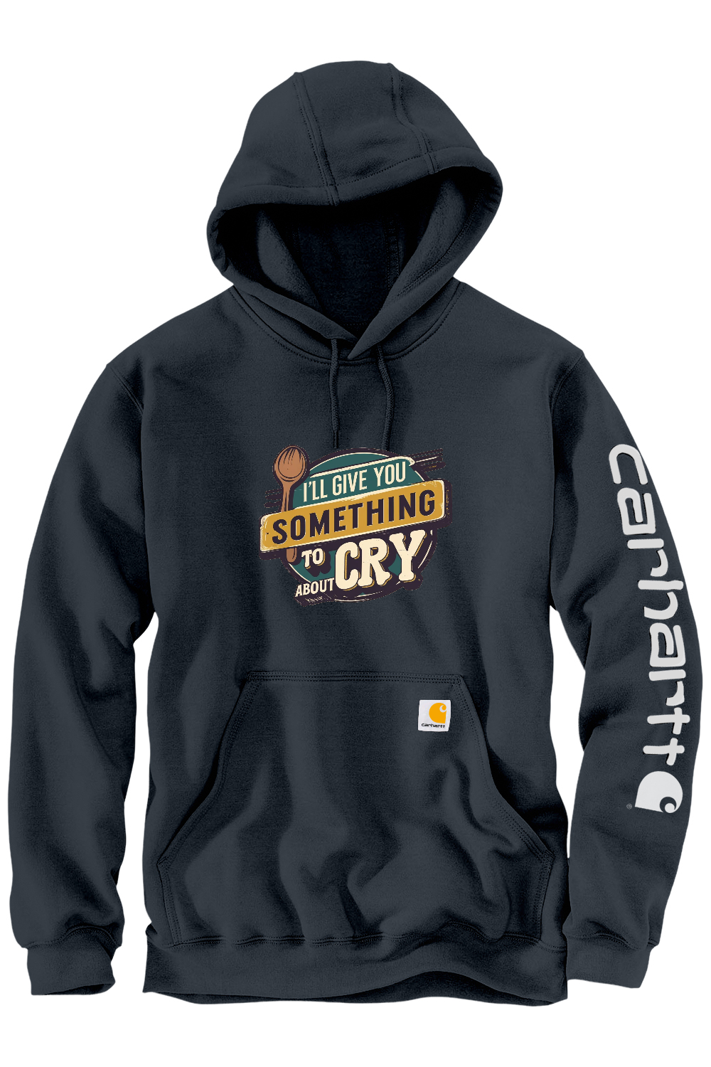Carhartt Midweight Hooded Sweatshirt: Something To Cry About