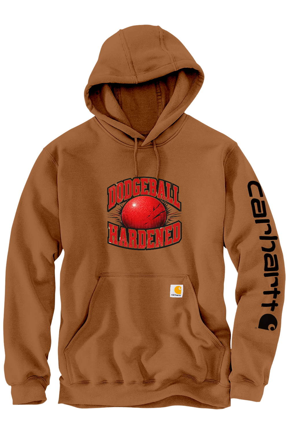 Carhartt Midweight Hooded Sweatshirt: Dodgeball Hardened