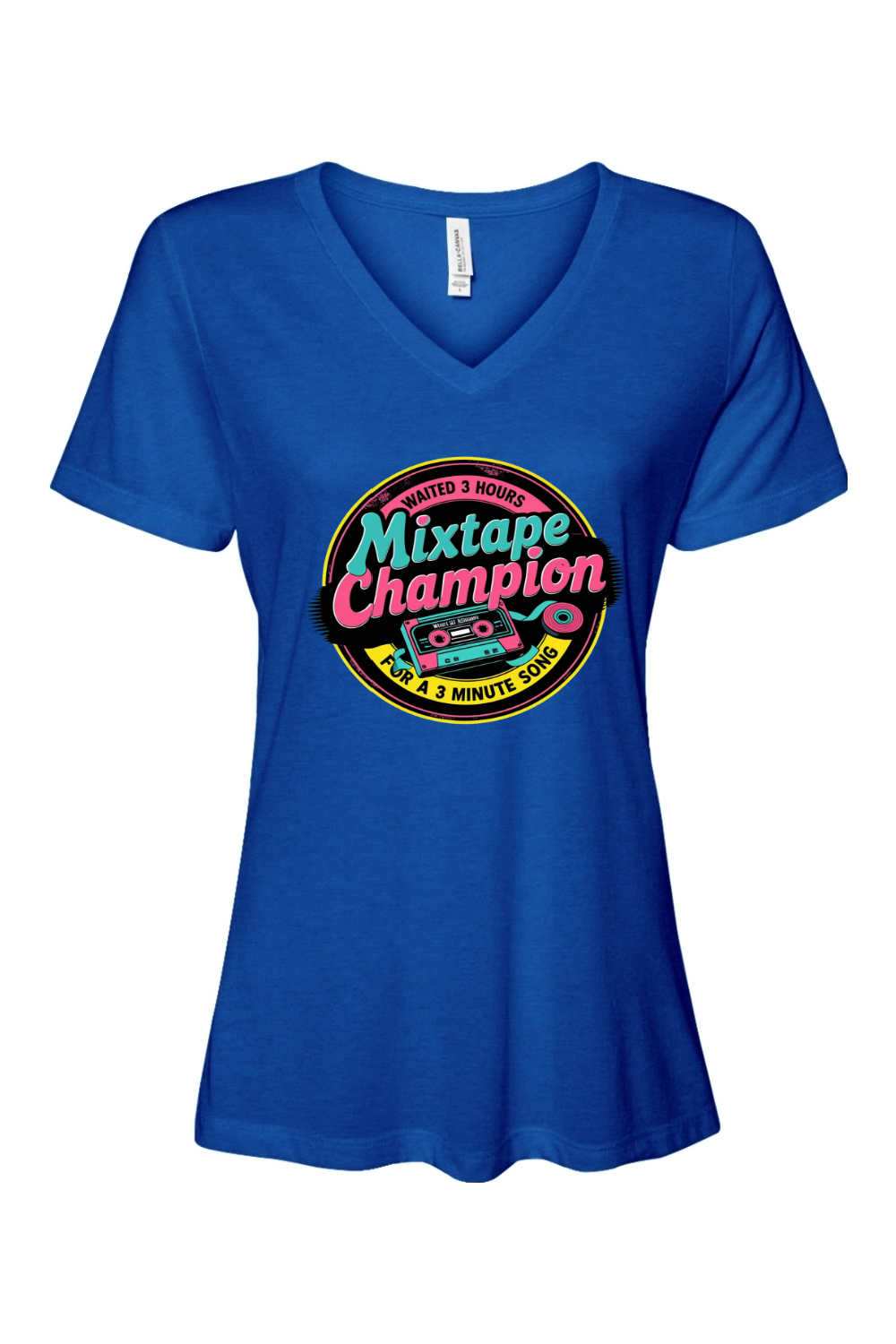 Relaxed Fit Women's V-Neck T-Shirt - MixTape Champion
