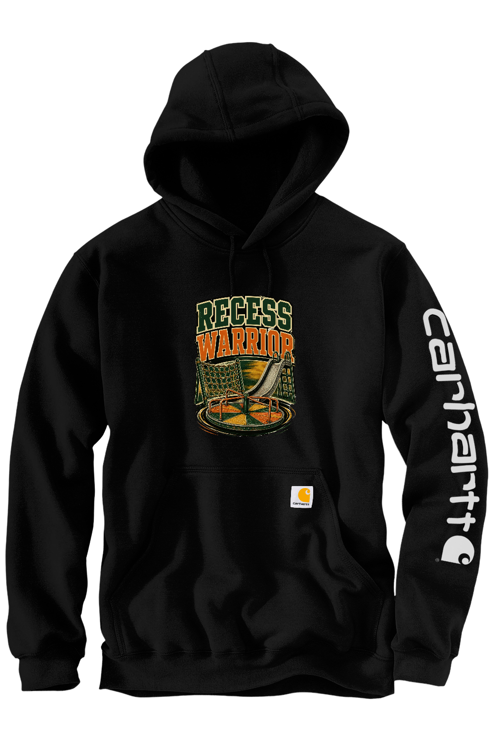 Carhartt Midweight Hooded Sweatshirt: Recess Warrior