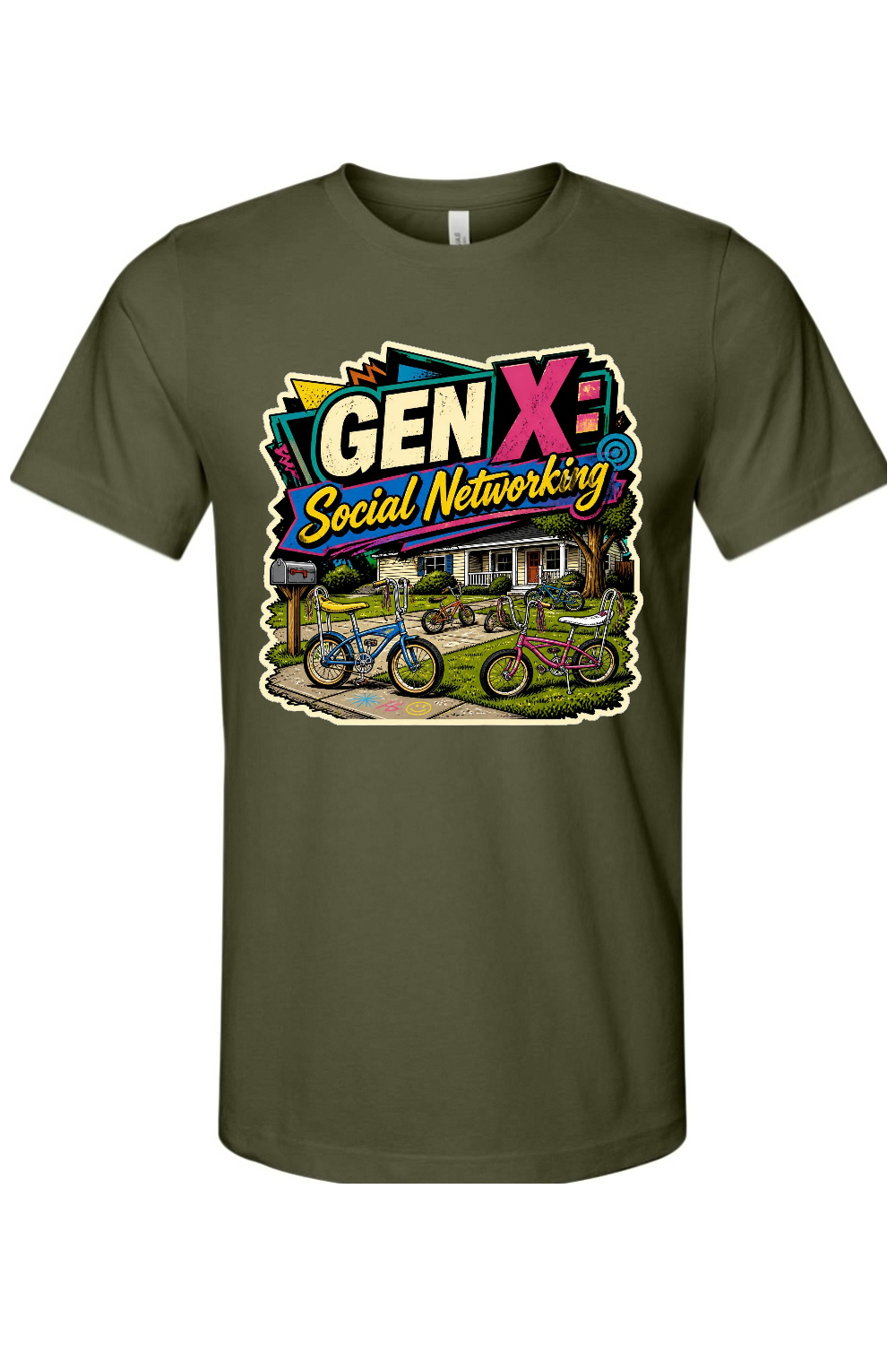GEN X Social Networking Gen X Edition Tee