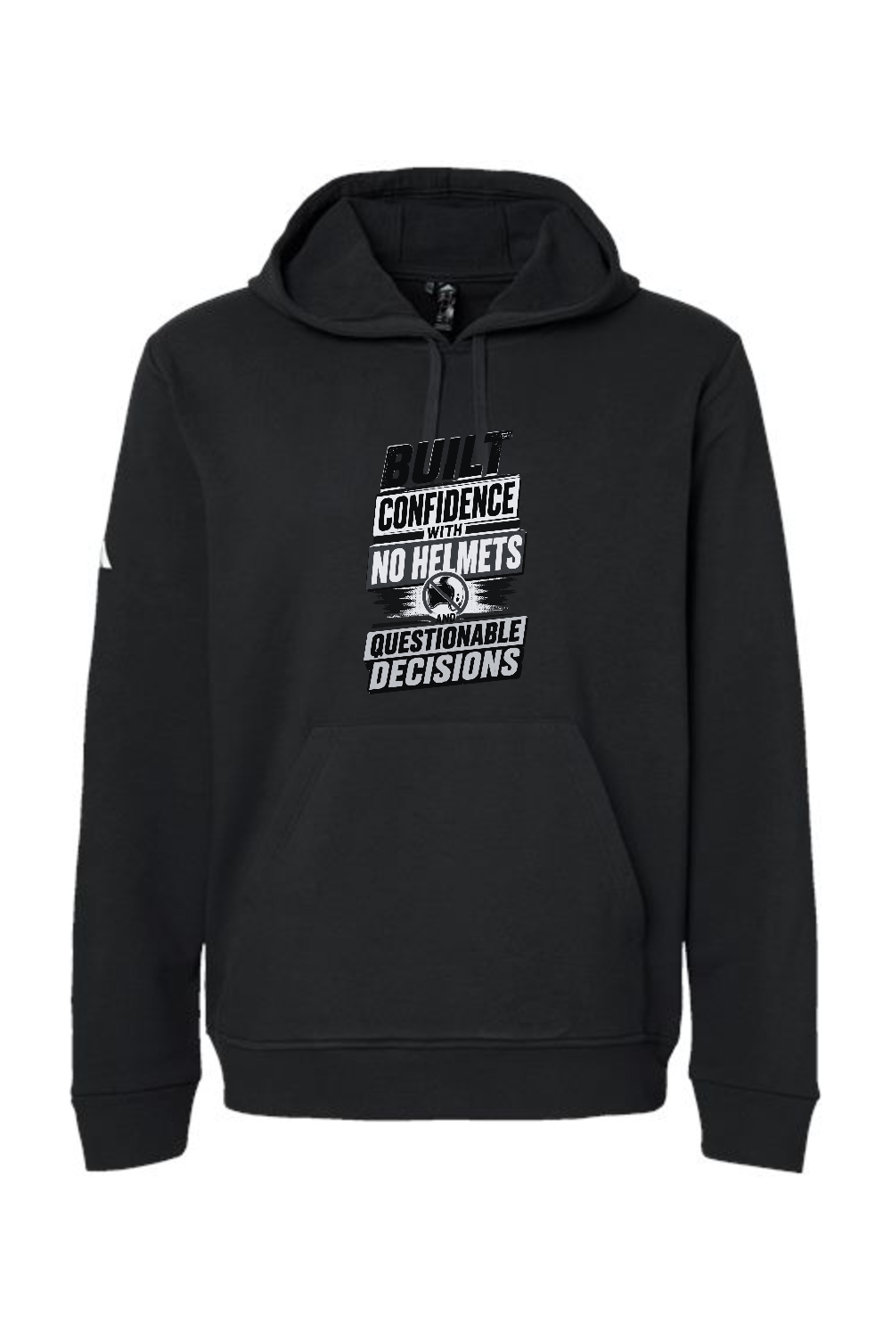 Adidas Fleece Hooded Sweatshirt: Built Confidence With No Helmets And Questionable Decisions