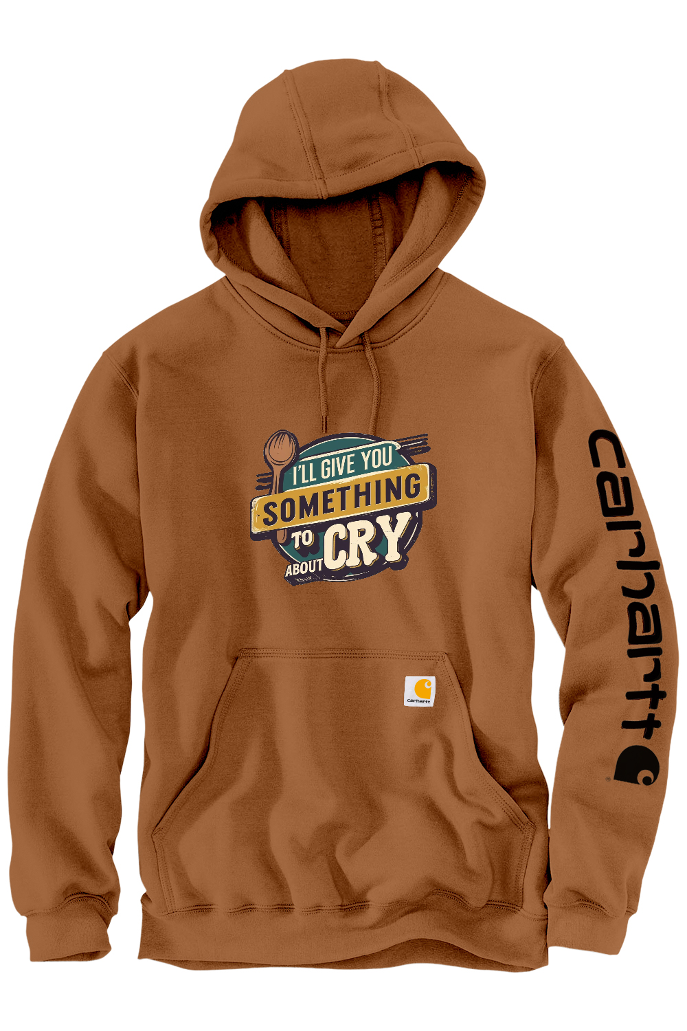 Carhartt Midweight Hooded Sweatshirt: Something To Cry About