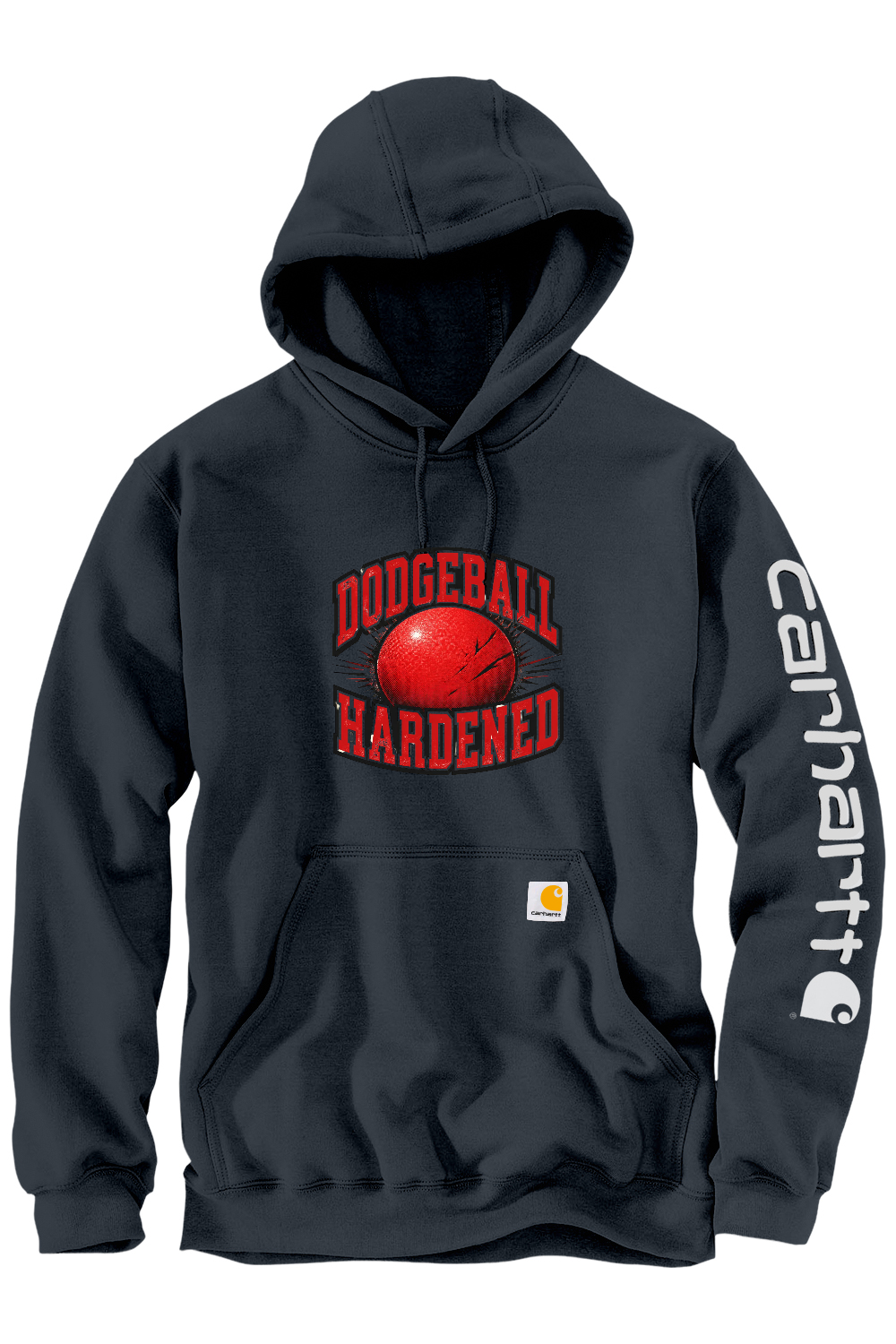 Carhartt Midweight Hooded Sweatshirt: Dodgeball Hardened
