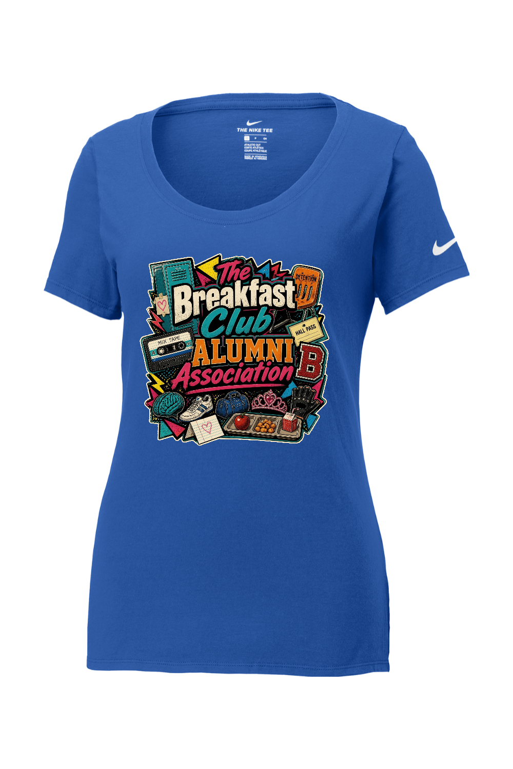 Nike Ladies Core Cotton Scoop Neck Tee: The Breakfast Club Alumni Association