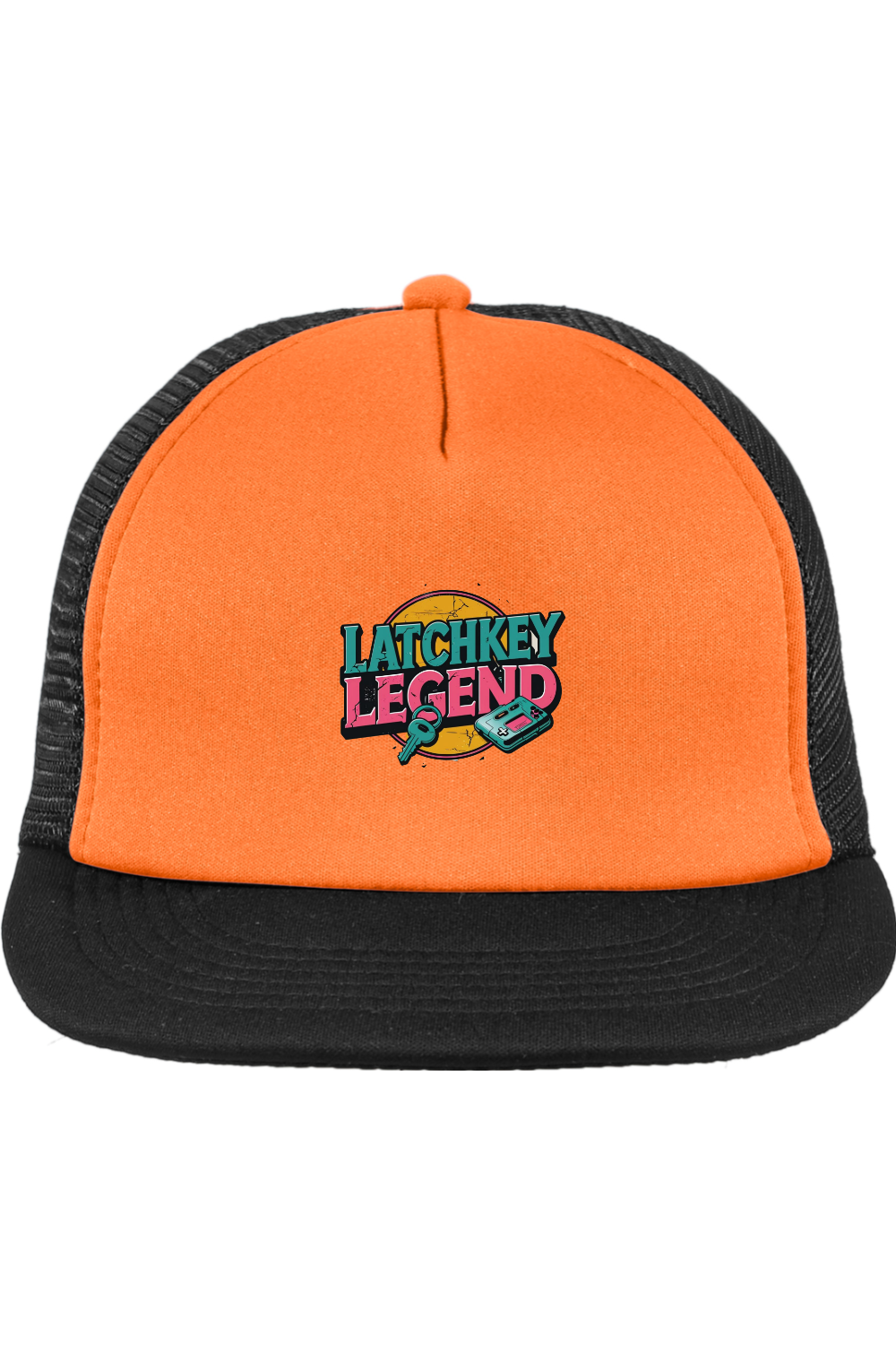 Trucker Style Snapback Cap with Latchkey Legend