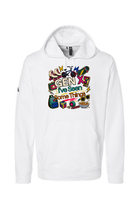 Adidas Fleece Hooded Sweatshirt: I've Seen Some Things