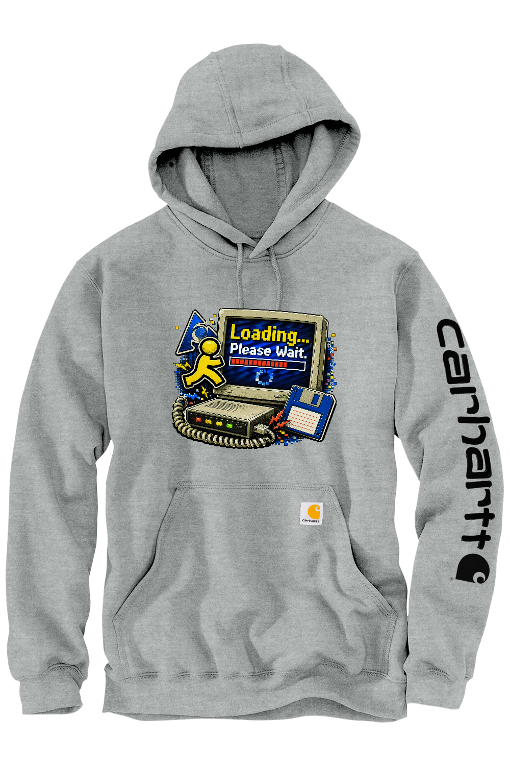 Carhartt Midweight Hooded Sweatshirt: Loading... Please Wait.