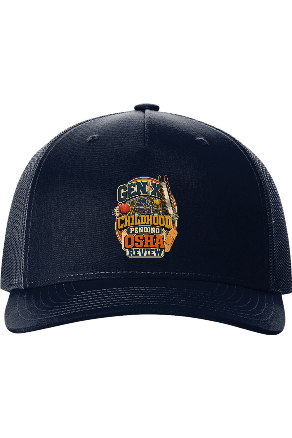 Richardson Trucker Cap: GEN X Childhood Pending OSHA Review