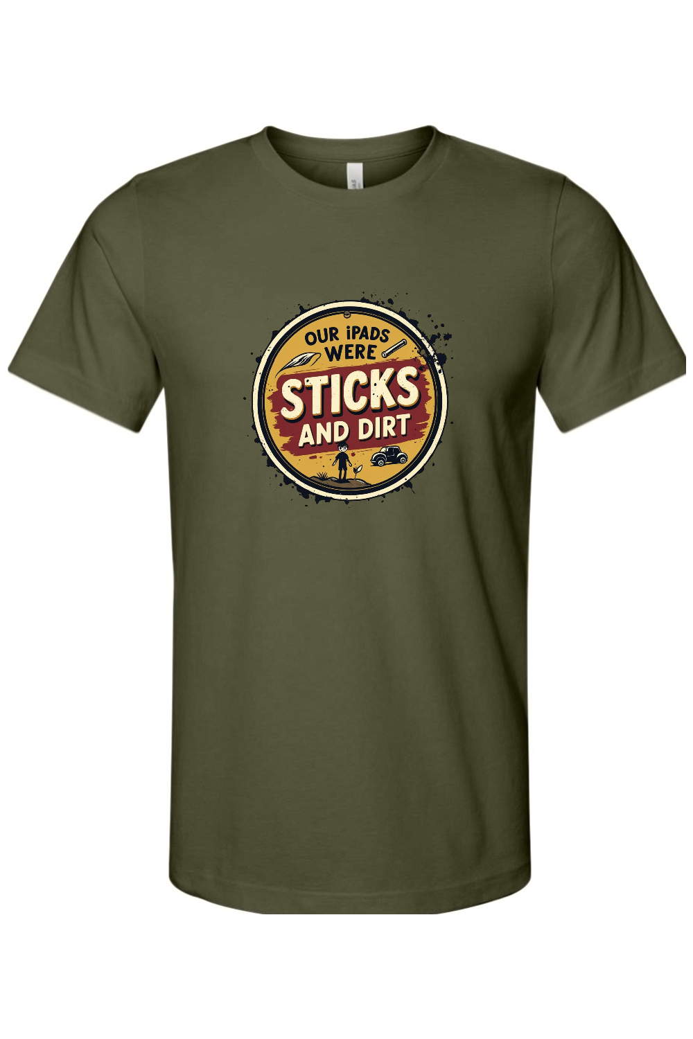 Sticks and Dirt Gen X Edition Tee