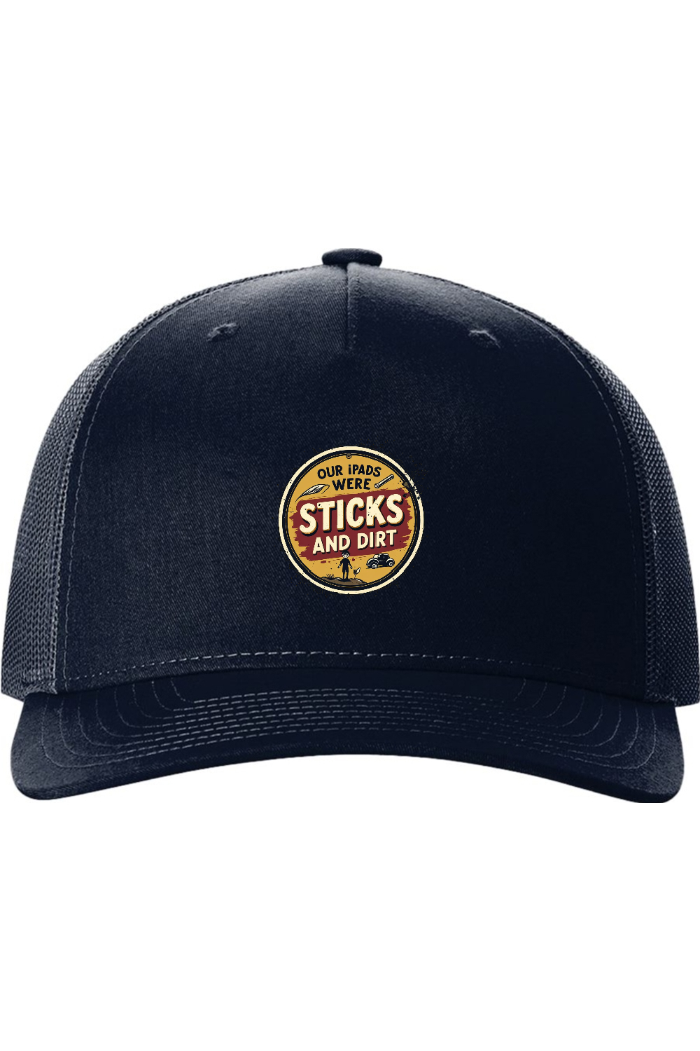 Richardson Trucker Cap: Sticks and Dirt