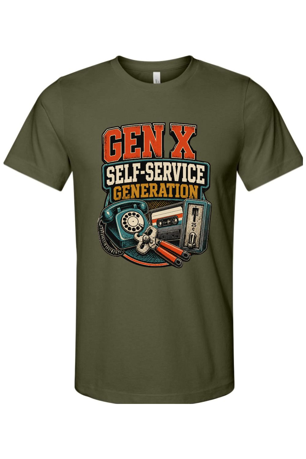 GEN X Self Service Generation Gen X Edition Tee