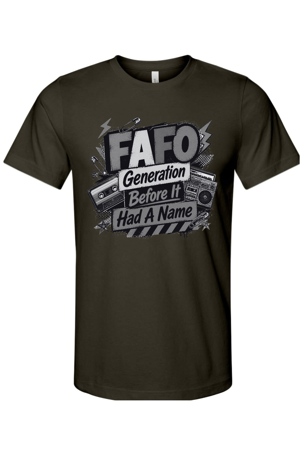 FAFO Generation Before It Had A Name Gen X Edition Tee