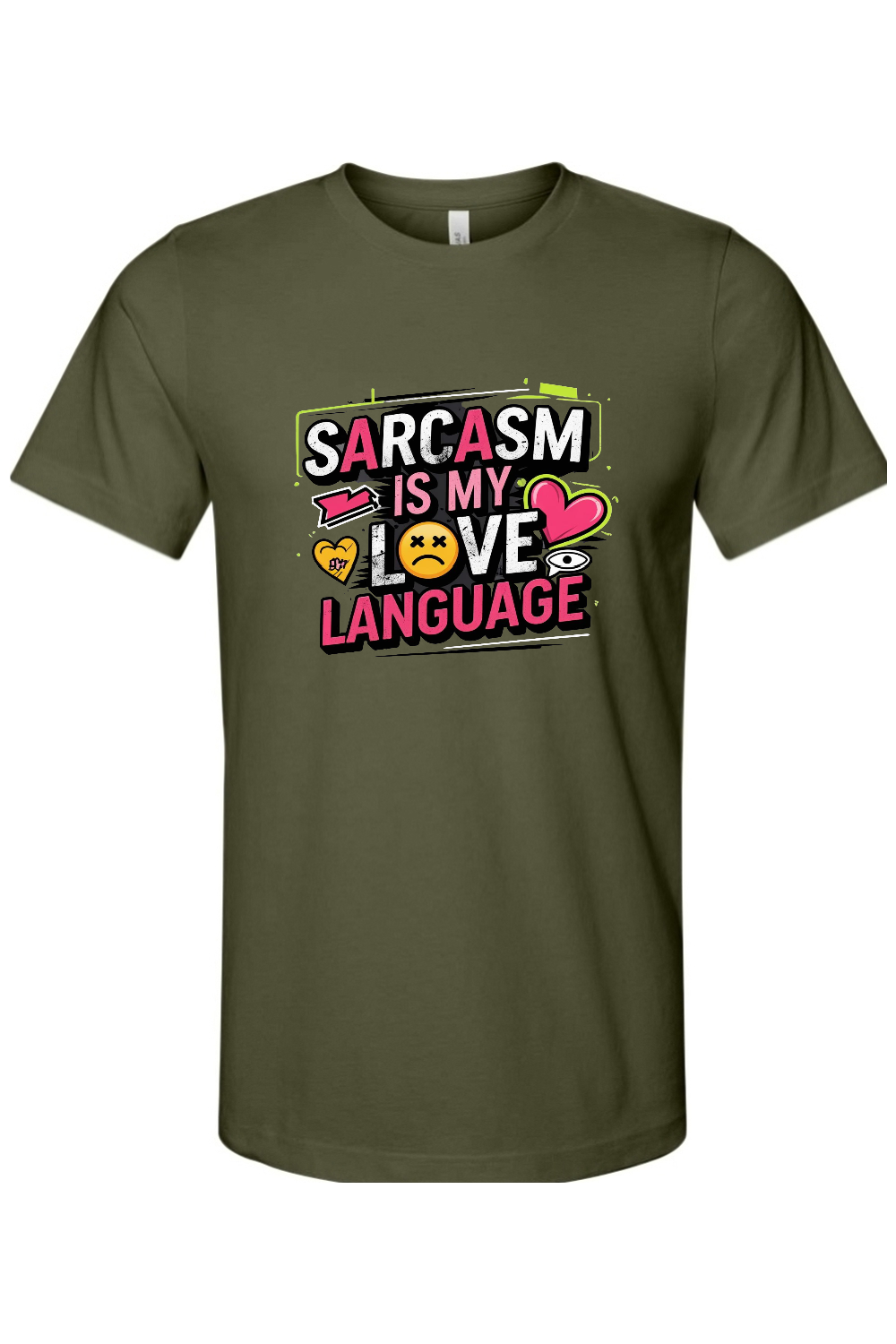 Sarcasm Love Language Gen X Edition Tee