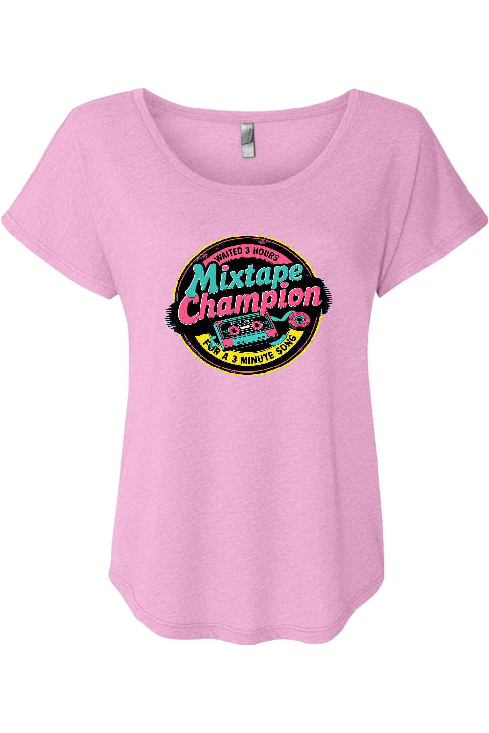 MixTape Champion Women's Triblend Dolman Tee