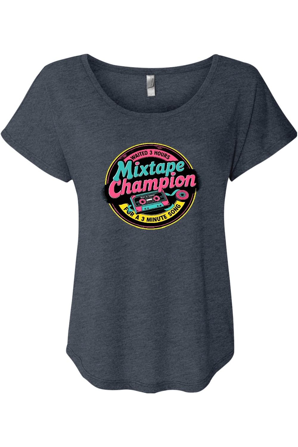 MixTape Champion Women's Triblend Dolman Tee