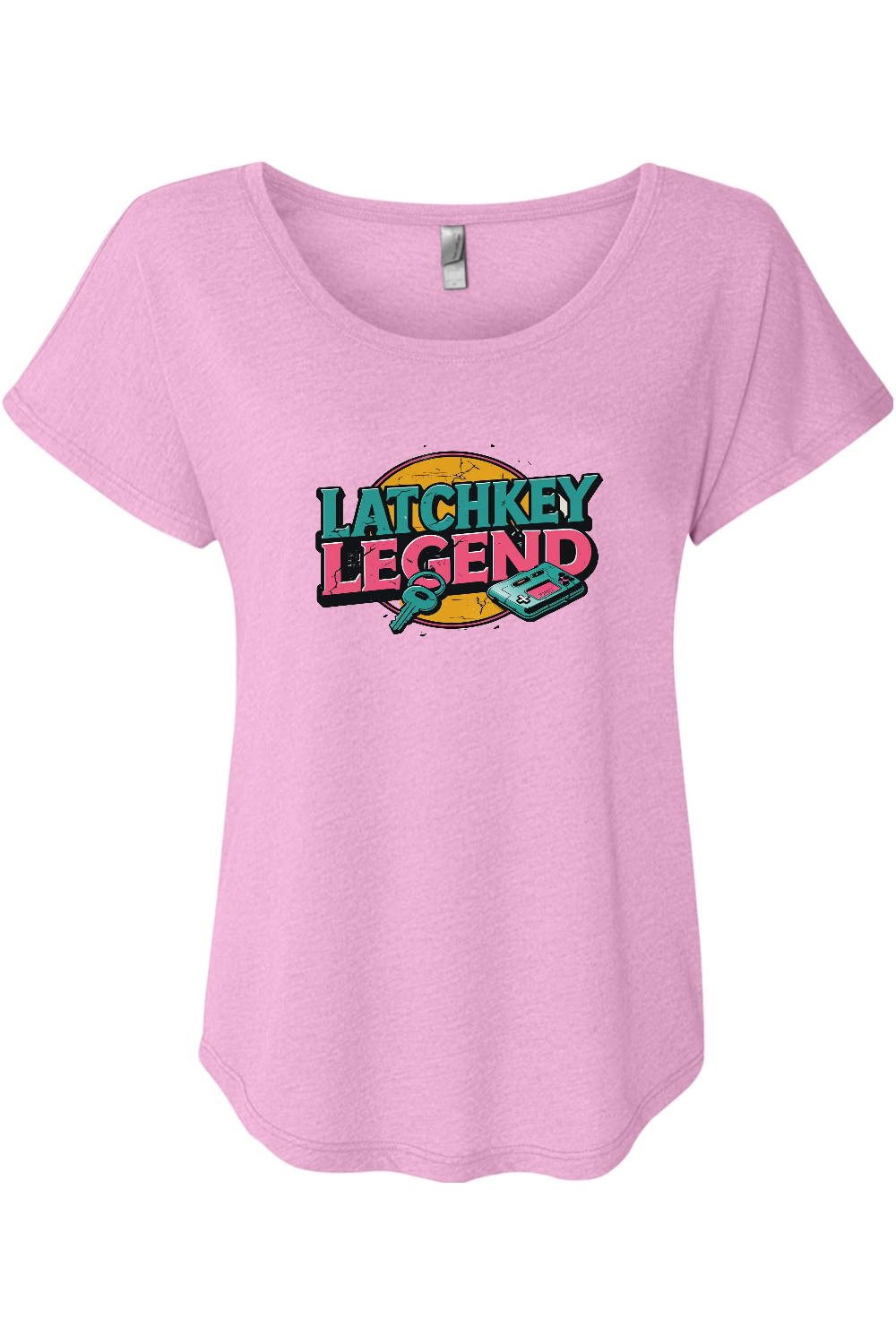 Latchkey Legend Women's Triblend Dolman Tee