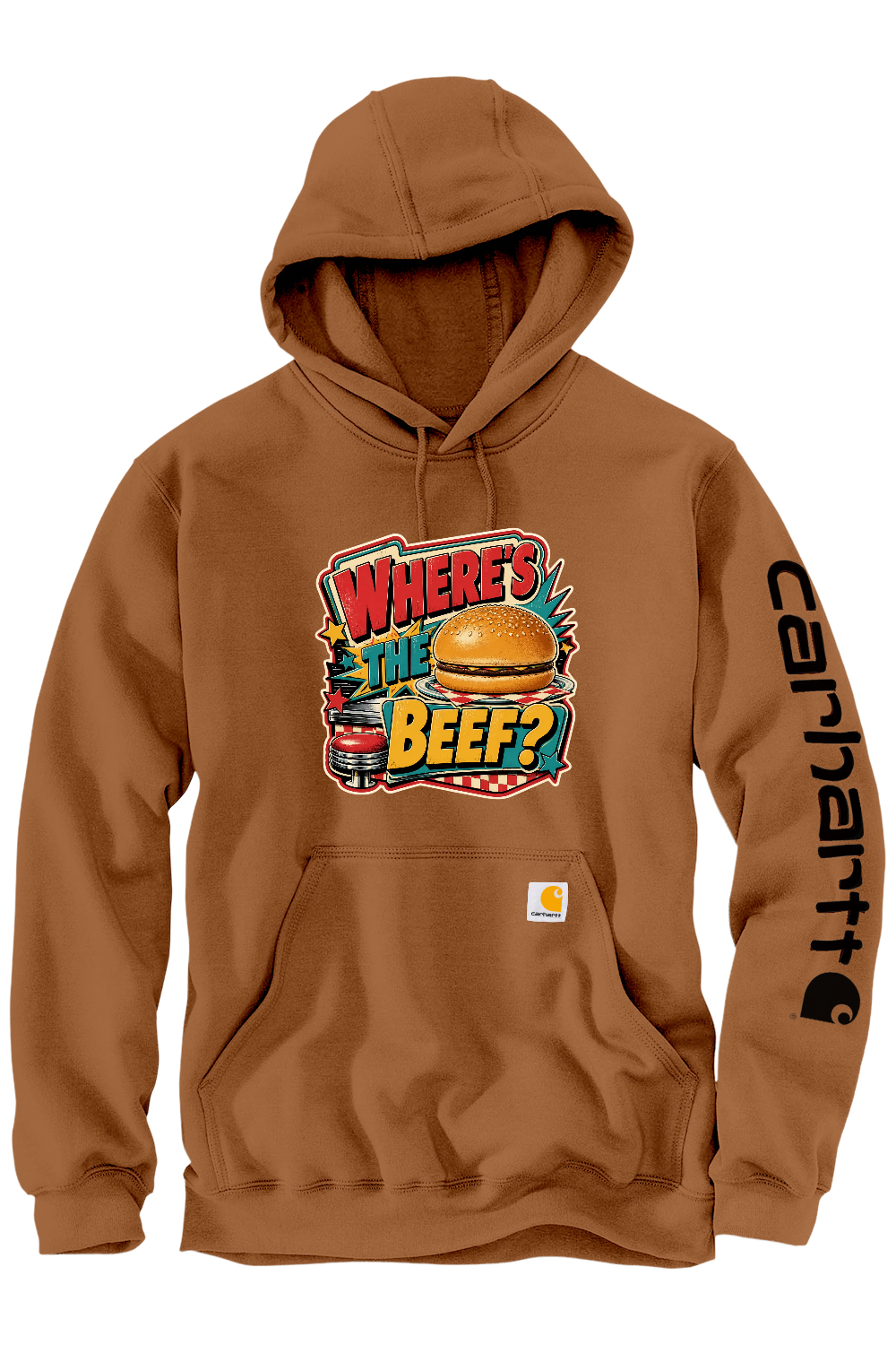 Carhartt Midweight Hooded Sweatshirt: Where's The Beef