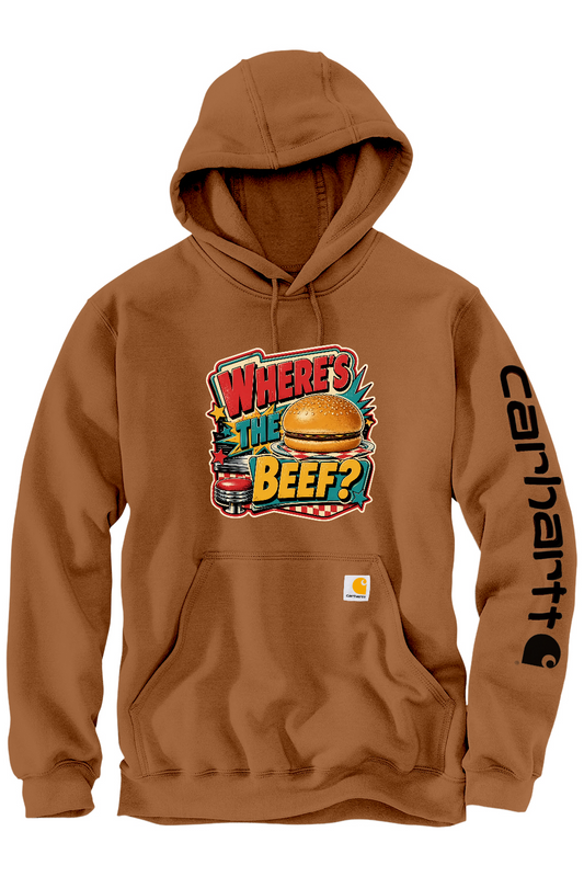 Carhartt Midweight Hooded Sweatshirt: Where's The Beef