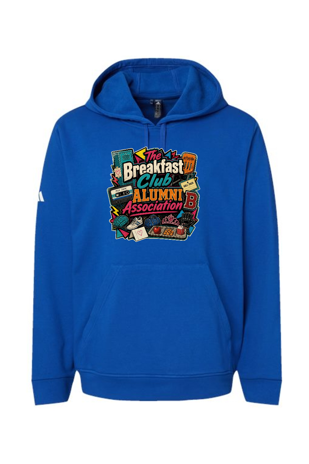 Adidas Fleece Hooded Sweatshirt: The Breakfast Club Alumni Association