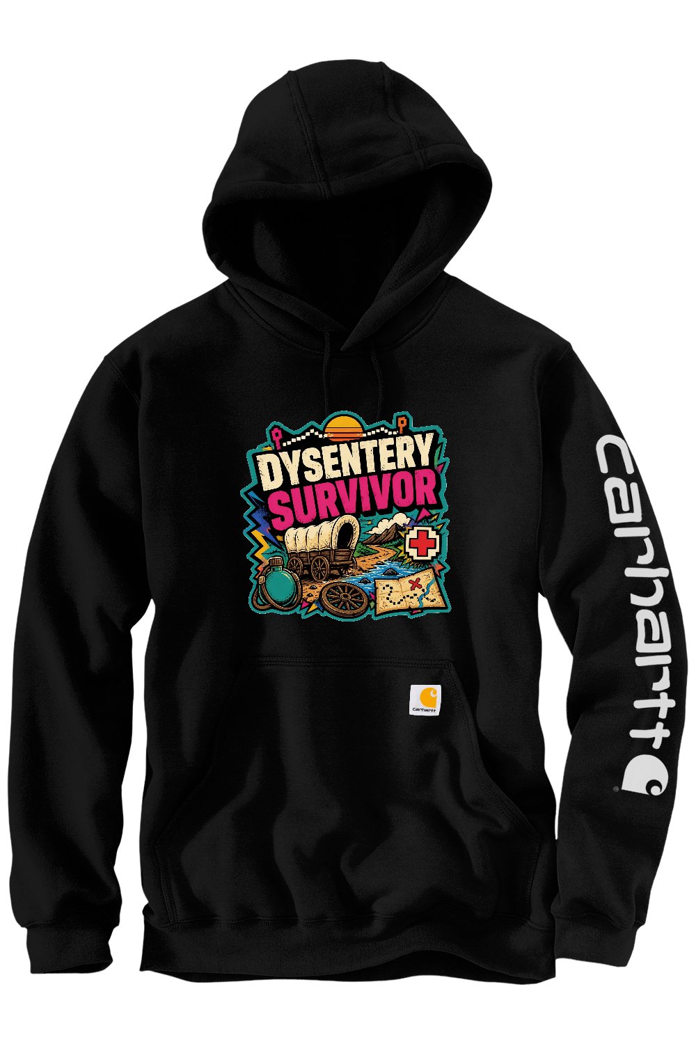 Carhartt Midweight Hooded Sweatshirt: Dysentery Survivor