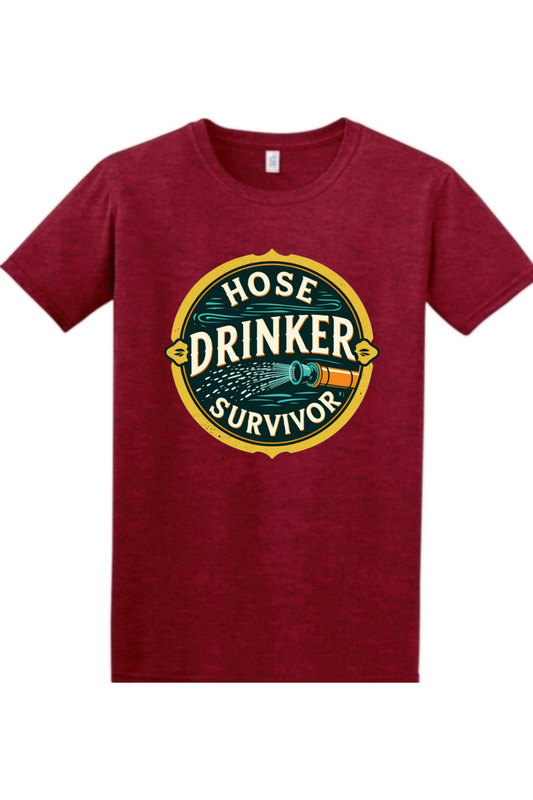 Softstyle Classic fit T-Shirt - Hose Drinker Survivor