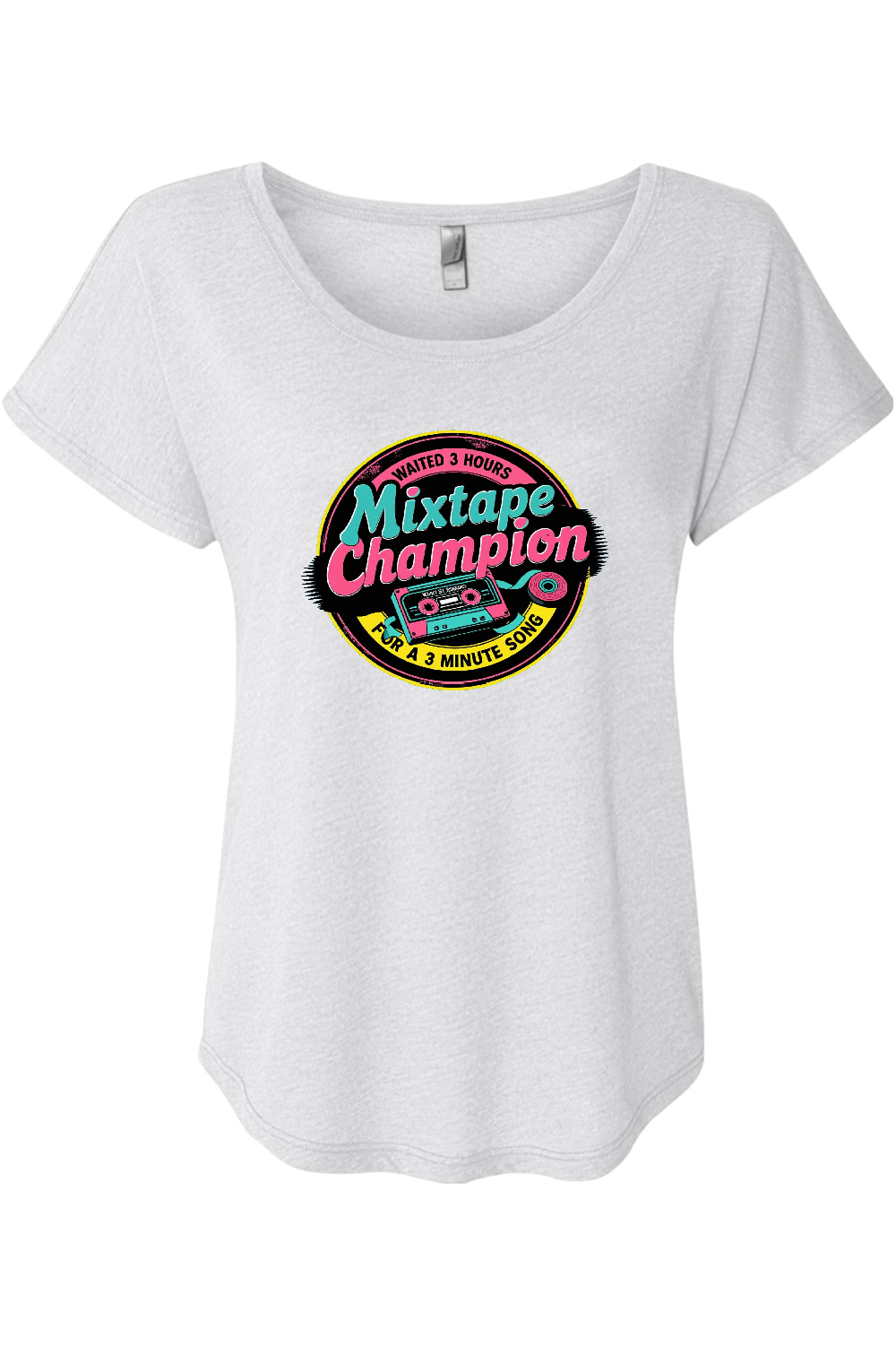 MixTape Champion Women's Triblend Dolman Tee