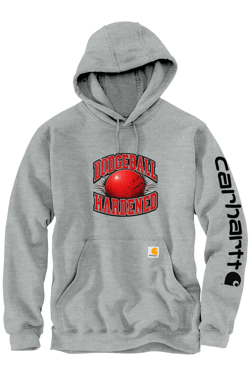 Carhartt Midweight Hooded Sweatshirt: Dodgeball Hardened
