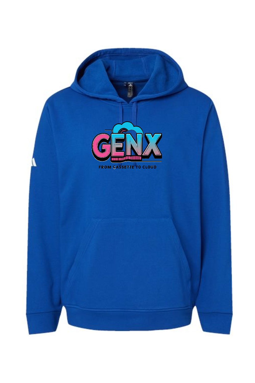 Adidas Fleece Hooded Sweatshirt: GENX-From Cassette To Cloud