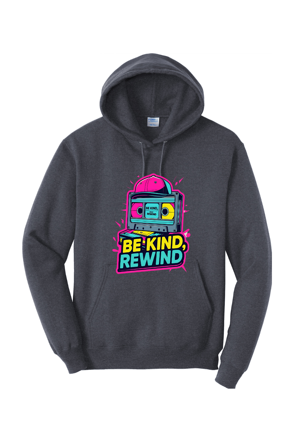 Fleece Pullover Hoodie - Be Kind Rewind