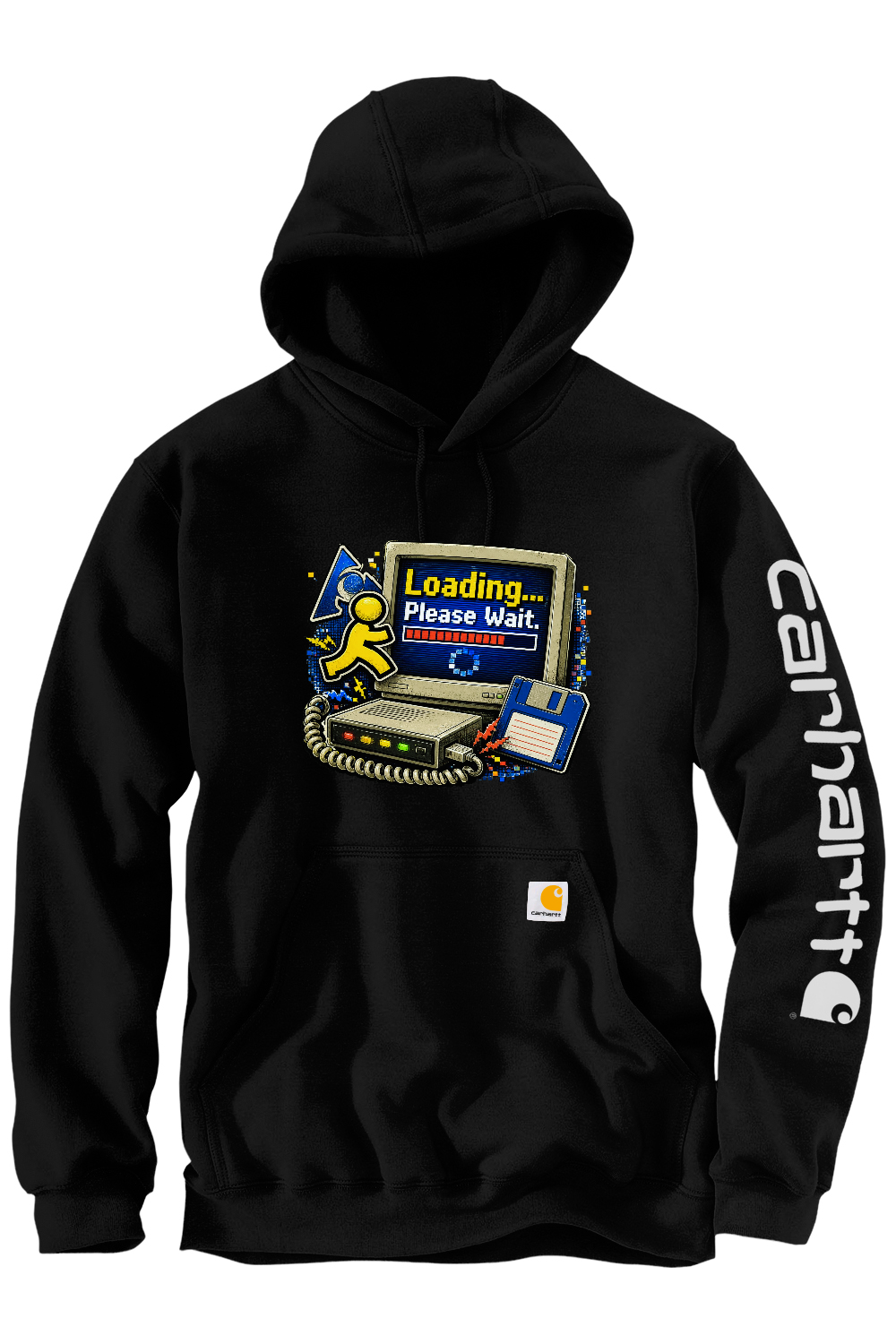Carhartt Midweight Hooded Sweatshirt: Loading... Please Wait.