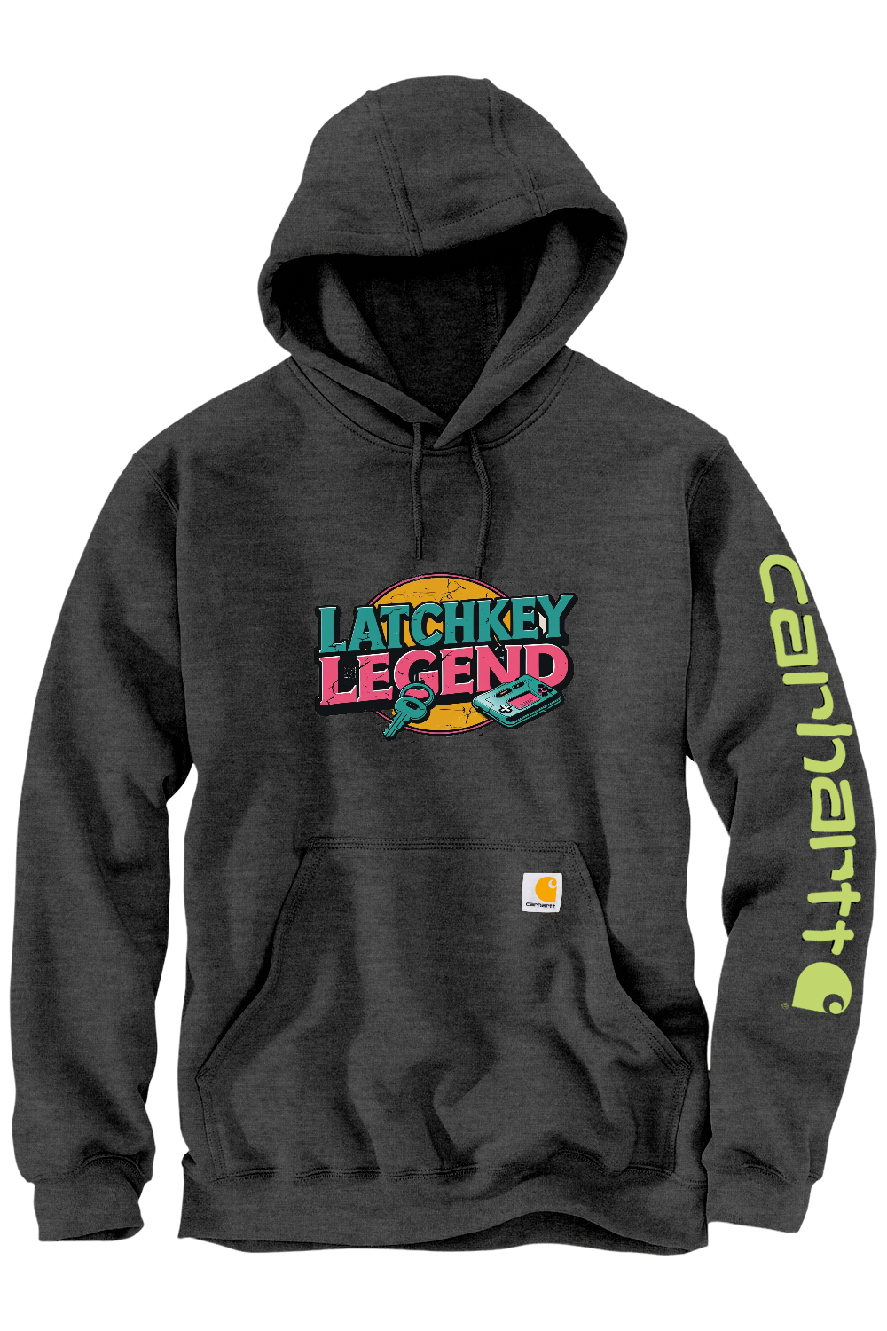 Carhartt Midweight Hooded Sweatshirt: Latchkey Legend